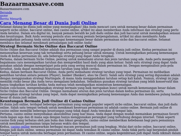 bazaarmaxsave.com